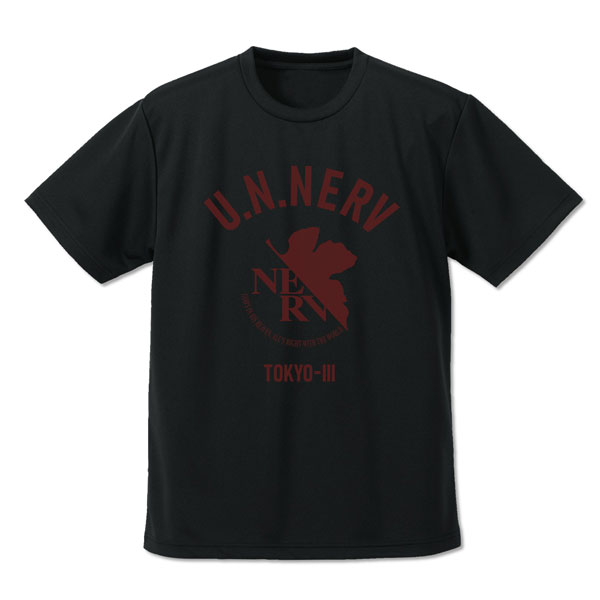 ヱヴァンゲリヲン新劇場版 NERV蓄光ロゴ Tシャツ ブラック Mサイズ NERV蓄光ロゴTシャツ [EVANGELION] | キャラクター公式グッズ