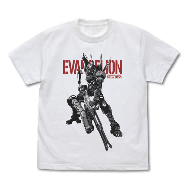 EVANGELION エヴァンゲリオン新2号機α Tシャツ/WHITE-S[コスパ