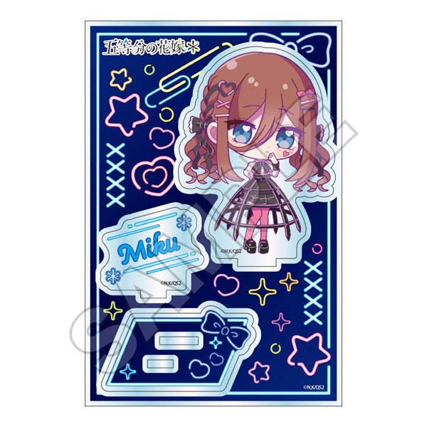 TVスペシャルアニメ「五等分の花嫁*」 地雷系 アクリルスタンドJr. 中野三玖[GRANUP]