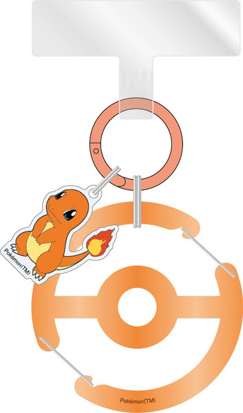ポケットモンスター マルチリングプラス クリアカラビナ付き ヒトカゲ[グルマンディーズ]