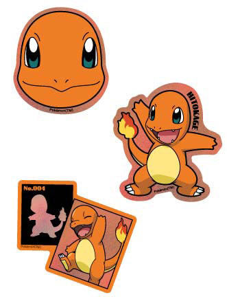 ポケットモンスター モバイルステッカー ヒトカゲ[グルマンディーズ]