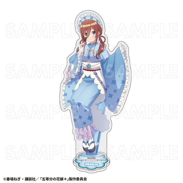 五等分の花嫁* 和パフェドレスver. アクリルスタンド 中野三玖[ティームエンタテインメント]《０９月予約》