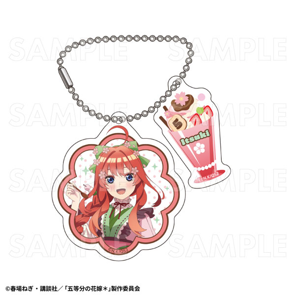 五等分の花嫁* 和パフェドレスver. 2連アクリルキーホルダー