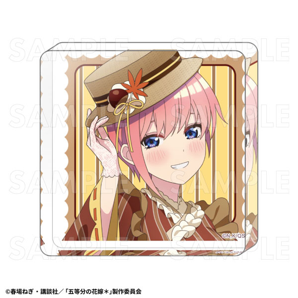 五等分の花嫁* 和パフェドレスver. アクリルミニブロック 中野一