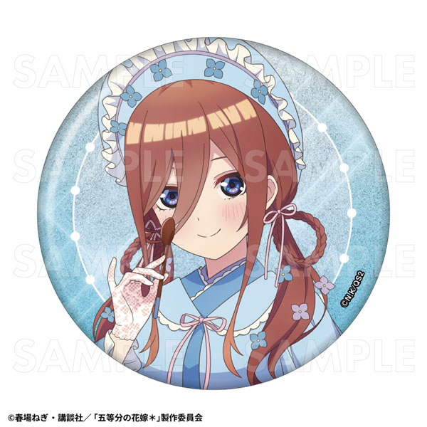 中野三玖 缶バッジ ネグリジェ 25個セット 五等分の花嫁◇ネグリジェ中野三玖缶バッジ希少レア廃盤品缶