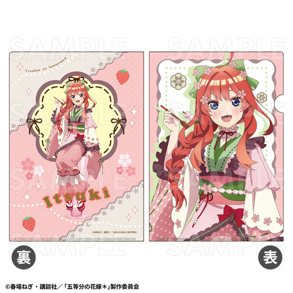 【MilkTea】五等分の花嫁 クリアファイル 大正ロマン 全種セット MilkTea】五等分の花嫁 クリアファイル 大正ロマン 全種セット MilkTea