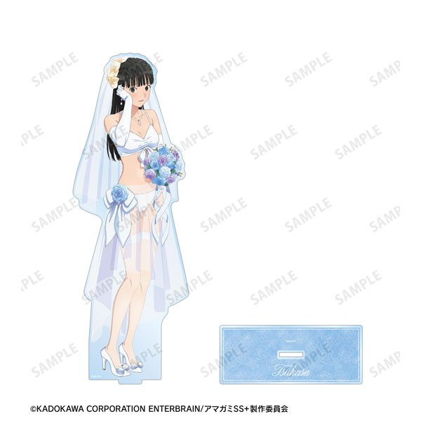 アマガミ 七咲逢 ウェディング水着 特大 アクリルスタンド ポストカード付き グッズ-スタンドポップ】アマガミSS＋plus 描き下ろし 七咲 逢