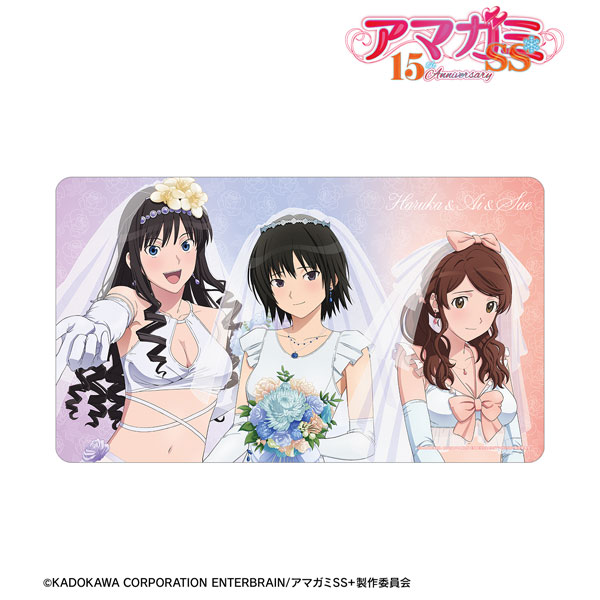 アマガミ　七咲逢　ポストカード　2枚セット アマガミ 七咲逢 ポストカード 2枚セット（水着プール場面