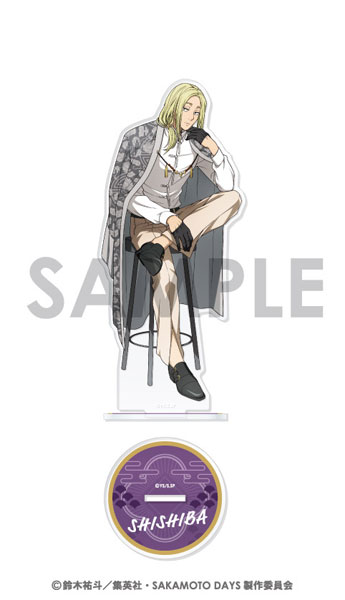 サカモトデイズ 箔入りアクリルアート 4周年 アクリルスタンド アクスタ SAKAMOTO DAYS アクリルスタンド 陸少糖 SAKAMOTO DAYS トムス