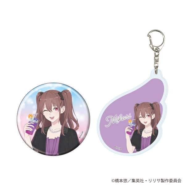 2.5次元の誘惑 美花莉　アクリル　缶バッジ 2.5次元の誘惑 ミリエラ 橘美花莉 缶バッジ - メルカリ