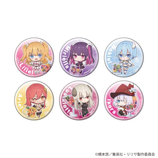 缶バッジ「2.5次元の誘惑」03/ドリンクver. ミニキャライラスト 6個入りBOX[A3]