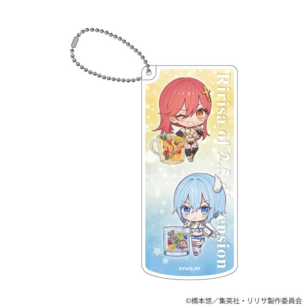 スライド式小物ケース「2.5次元の誘惑」02/ノキエル＆アリエル ドリンクver.(ミニキャライラスト)[A3]《在庫切れ》