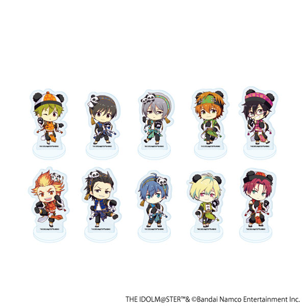 アクリルぷちスタンド「アイドルマスター SideM」15/ミニキャライラスト 10個入りBOX[A3]《１０月予約》