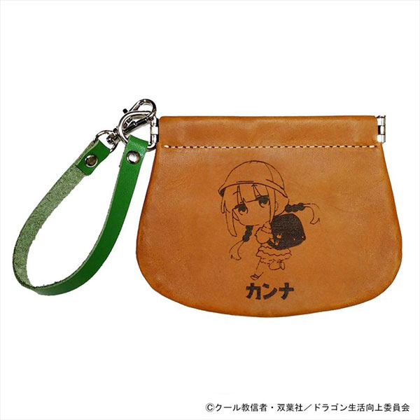 「小林さんちのメイドラゴン さみしがりやの竜」バネくちレザー小物入れ カンナ[エイチアンドエイ]《発売済・在庫品》