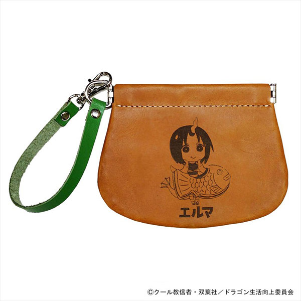「小林さんちのメイドラゴン さみしがりやの竜」バネくちレザー小物入れ エルマ[エイチアンドエイ]《発売済・在庫品》