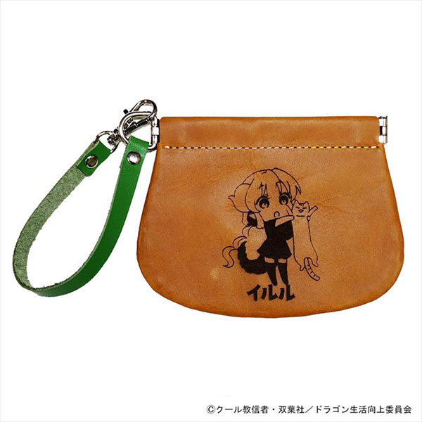 「小林さんちのメイドラゴン さみしがりやの竜」バネくちレザー小物入れ イルル[エイチアンドエイ]《発売済・在庫品》
