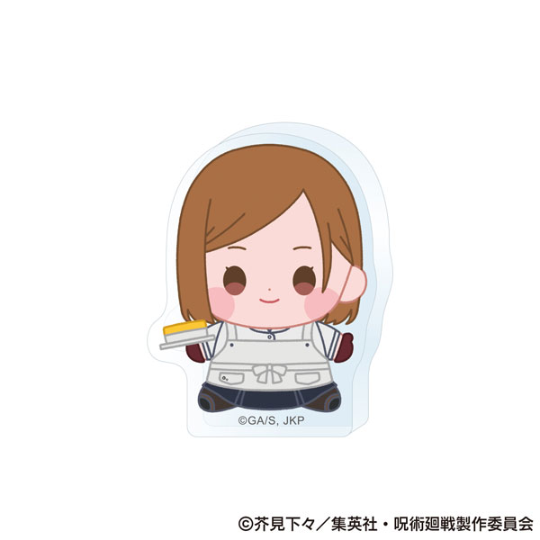 呪術廻戦 第2期 ミニアクリルブロック 釘崎野薔薇 もっちび 調理実習Ver.[ムービック]《発売済・在庫品》