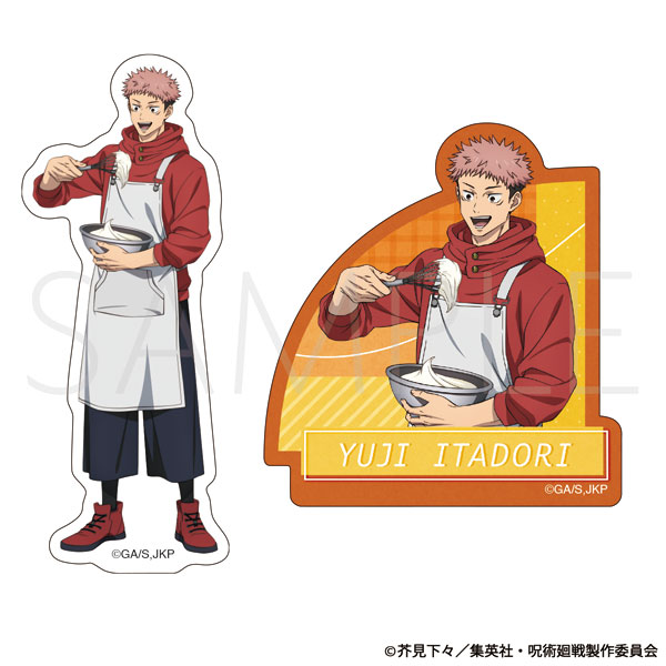 呪術廻戦 第2期 ダイカットステッカーセット 虎杖悠仁 調理実習Ver.[ムービック]《発売済・在庫品》