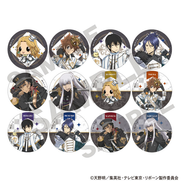 家庭教師ヒットマンREBORN!　ベル　ジャンフェス　額縁　缶バ 5個 家庭教師ヒットマンREBORN! ベル ジャンフェス 額縁 缶バ 5個
