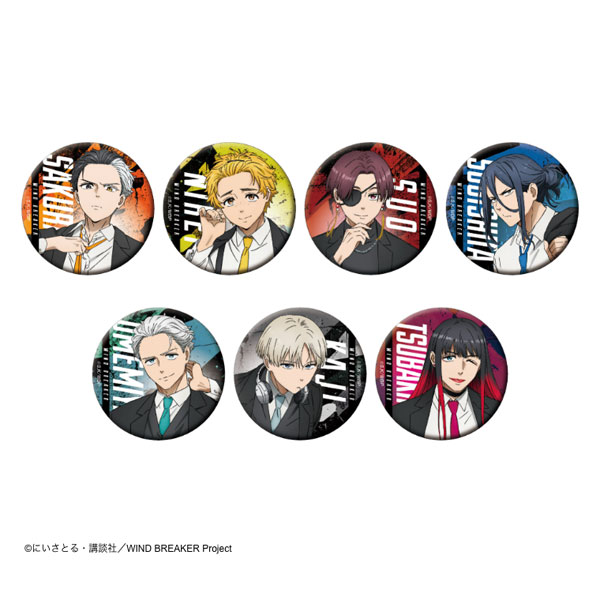 WIND BREAKER トレーディング缶バッジ スーツver コンプリートセット[AbemaTV]