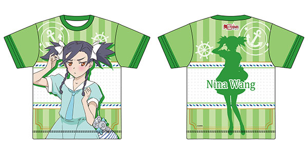舞-乙HiME 描き下ろし フルグラフィックTシャツ ニナ・ウォン[みどびよ！]