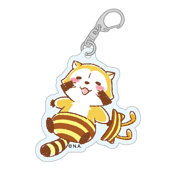 ラスカル FlowerDesignみつばち アクリルキーホルダー B[みどびよ！]