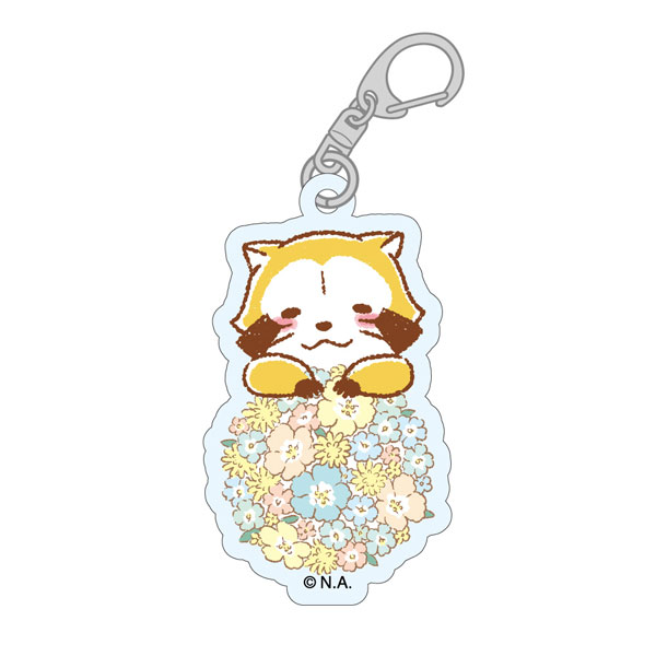 ラスカル FlowerDesignみつばち アクリルキーホルダー D[みどびよ！]
