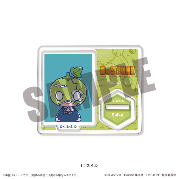 TVアニメ「Dr.STONE」 IDフォト風ミニミニスタンド にゅ～とろ I スイカ[MENEGI]《発売済・在庫品》