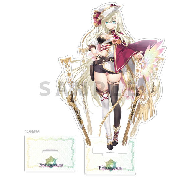 [FLOWER KNIGHT GIRL]特大アクリルスタンド(ヒャクニチソウ(生命樹の祝福))[カーテン魂]