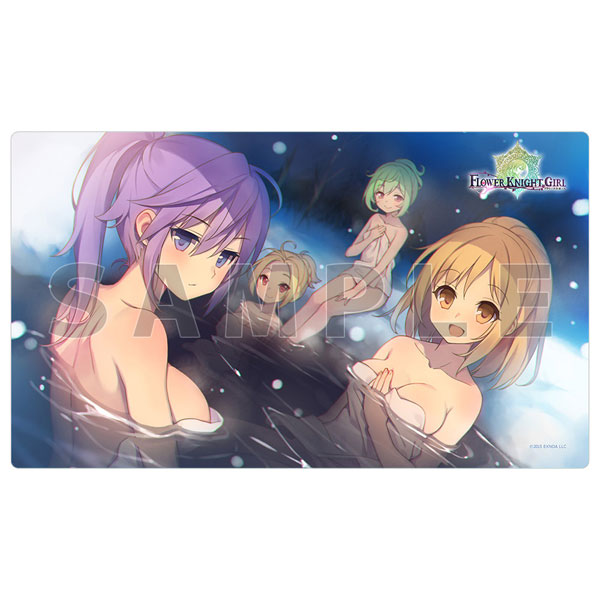 [FLOWER KNIGHT GIRL]ラバーマット(雪降る湯けむり)[カーテン魂]
