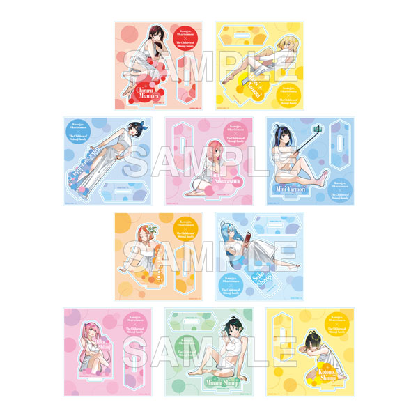 「彼女、お借りします」×「紫雲寺家の子供たち」トレーディングアクリルスタンド ver. Venus 10個入りBOX[KADOKAWA]