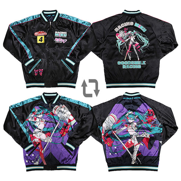 GSRレーシングミク 初音ミク GTプロジェクト スカジャン 2025モデル XL[ジュウロクホウイ]