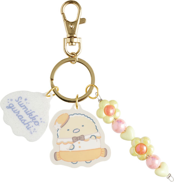 AB34003 すみっコぐらし ぺんぎんラグーン アクリルキーホルダー とんかつ[サンエックス]《発売済・在庫品》