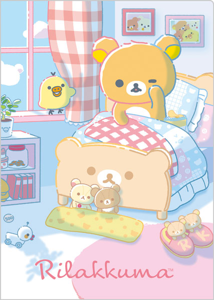 FA15402 リラックマ ミニダブルクリアホルダー[サンエックス]