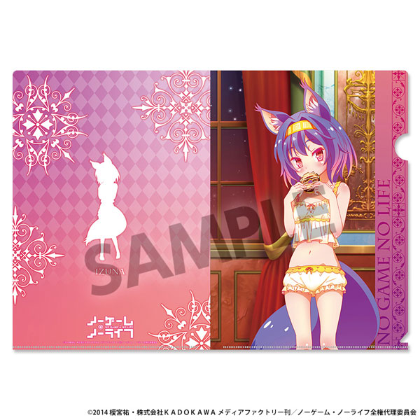 ノーゲーム・ノーライフ 描き下ろしクリアファイル 初瀬いづな ナイトウェア ver.[ホビーストック]