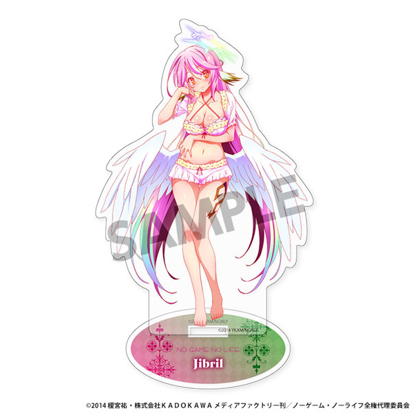 ノーゲーム・ノーライフ 描き下ろしアクリルスタンド ジブリール ナイトウェア ver.[ホビーストック]