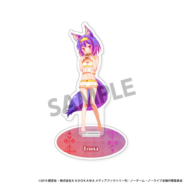 ノーゲーム・ノーライフ 描き下ろしアクリルスタンド 初瀬いづな ナイトウェア ver.[ホビーストック]