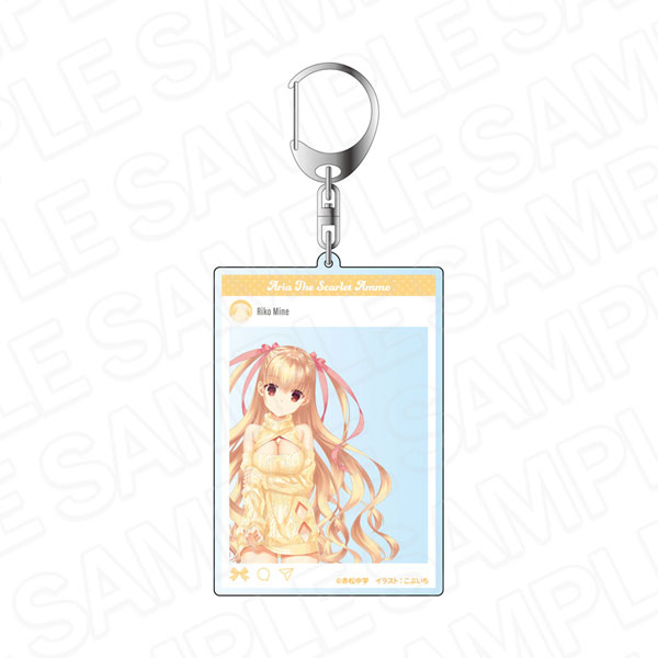 緋弾のアリア SNS風アクリルキーホルダー 峰理子 セクシーニット ver.[コンテンツシード]《発売済・在庫品》