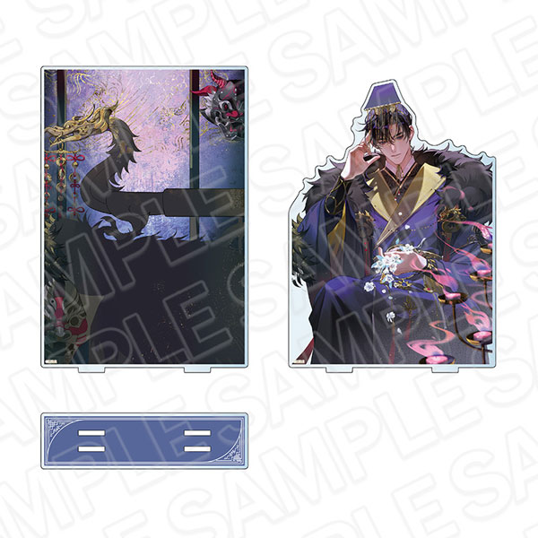 二哈和他的白猫師尊　アクリルジオラマ 二哈と彼の白猫師尊 アクリルジオラマ C[コンテンツシード