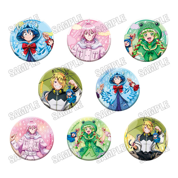アニメ「魔入りました！入間くん」 描き下ろし缶バッジコレクション 雨の日ver. 8個入りBOX[メディコス・エンタテインメント]