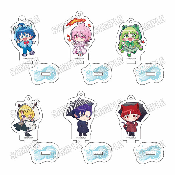 アニメ「魔入りました！入間くん」 描き起こしアクリルキーホルダーコレクション 雨の日ver. BOX[メディコス・エンタテインメント]