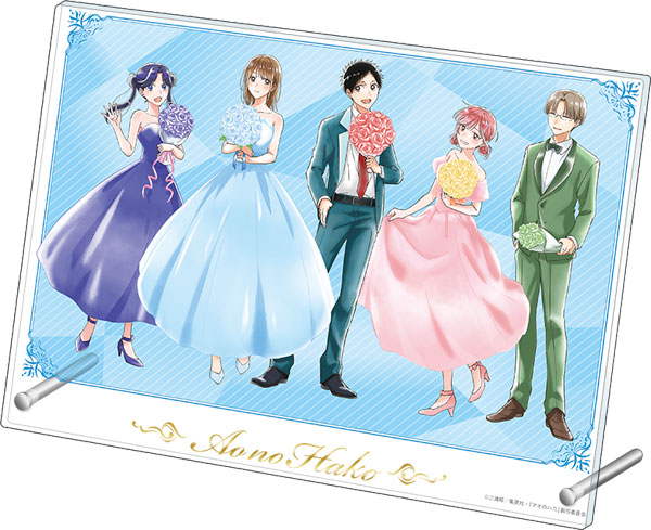 アオのハコ 連載3周年突破記念 箔入りアクリルアート 完全受注生産『アオのハコ』箔入りアクリルアート －連載4周年