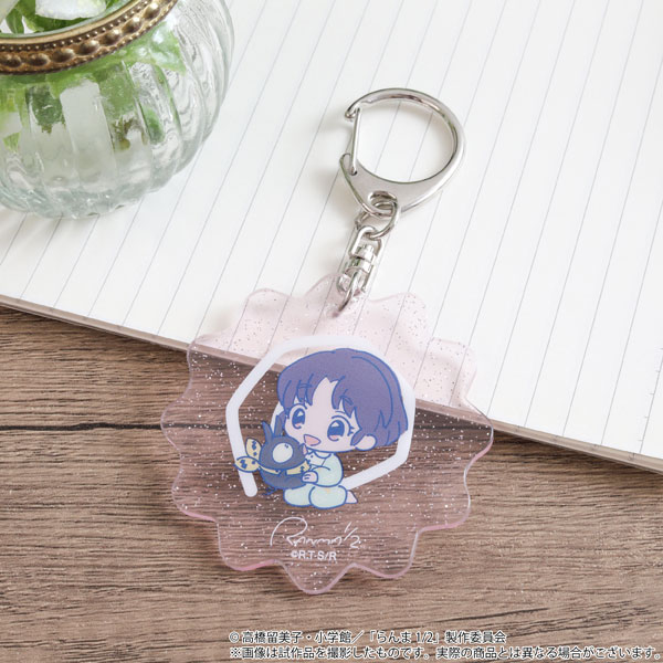 らんま1/2 ラメアクリルキーホルダー あかね＆Pちゃん[ムービック]