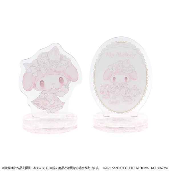 マイメロディ＆クロミ マイメロディ 白いちごのティータイムデザイン