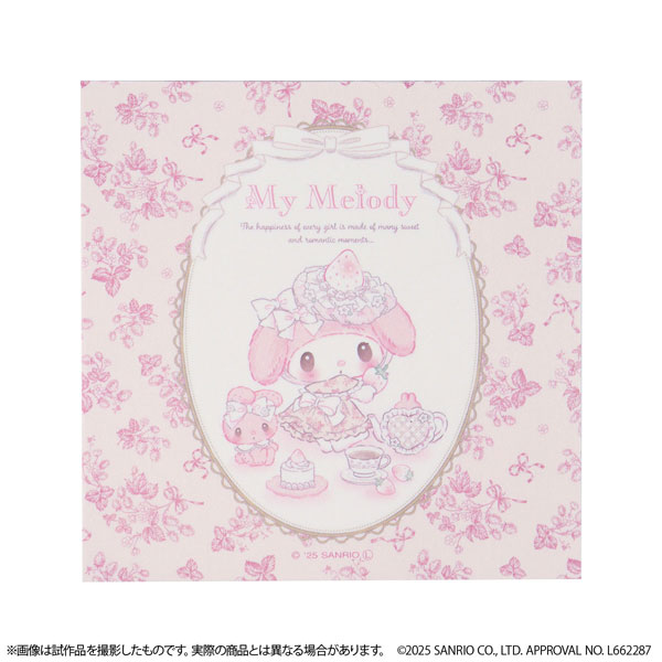 マイメロディ＆クロミ マイメロディ 白いちごのティータイムデザインシリーズ 裏紙メモ[ムービック]《発売済・在庫品》