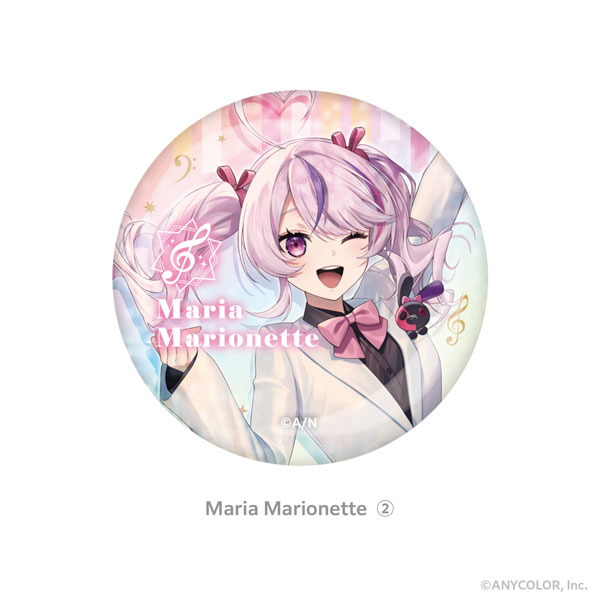 マリアマリオネット　缶バッジ マリア マリオネット誕生日グッズ＆ボイス2024｜にじさんじ