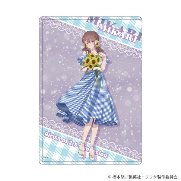 キャラクリアケース「2.5次元の誘惑」10/橘美花莉 ひまわりver.(描き