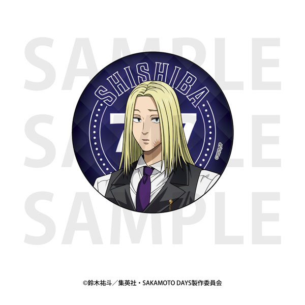 TVアニメ『SAKAMOTO DAYS』メタリック缶バッジ 描き下ろし等身「カジノ