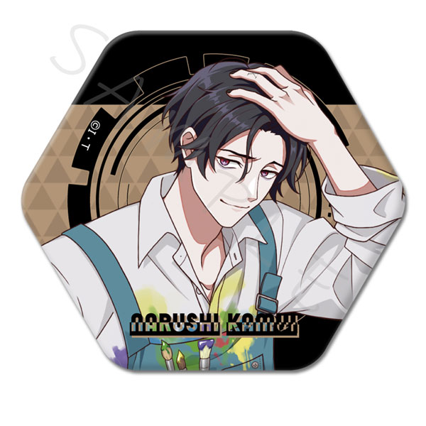 ライドカメンズ』第2弾 六角形缶バッジ SB (神威為士)[シンク