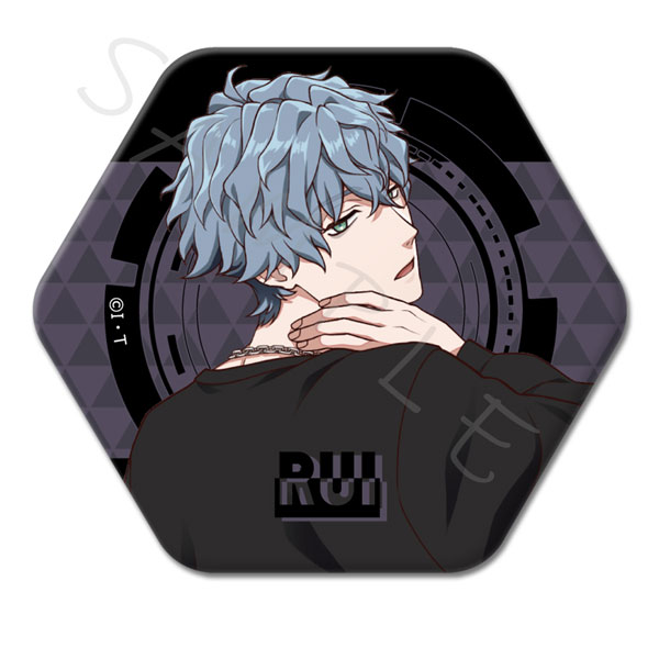 ライドカメンズ』第2弾 六角形缶バッジ SD (ルーイ)[シンク